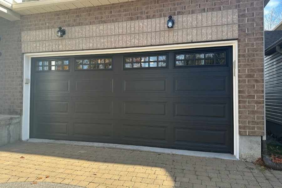 garage door r value calgary