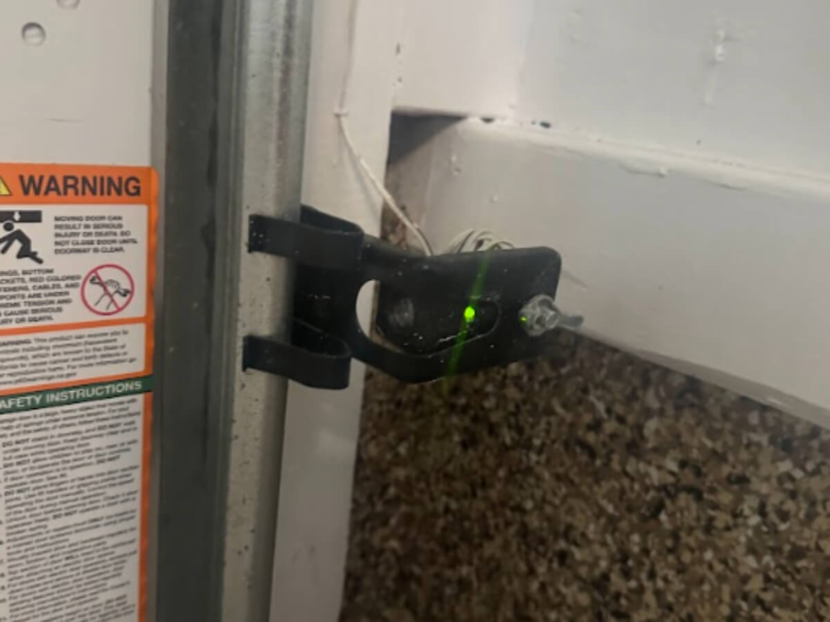 fixing garage door sensors