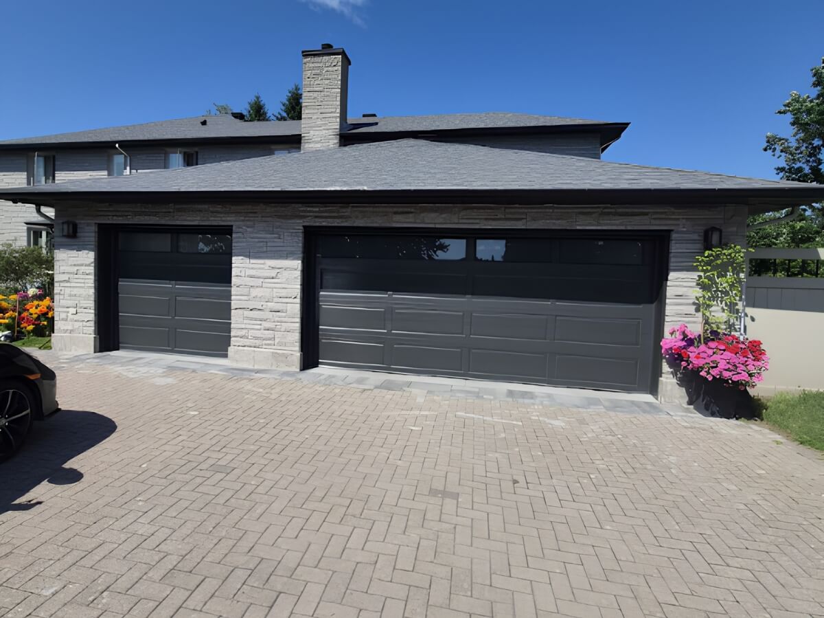replacing garage door panels